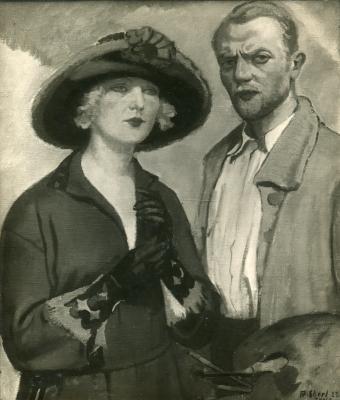 Portrait of the Artist and his first Wife