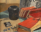 Still life with books