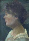 Portrait de profil d