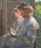 Hermina, die Schwester des Künstlers