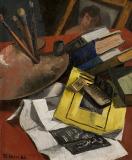 Nature morte  la palette