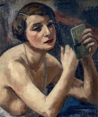 Woman with Powder Jar