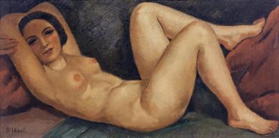 Lounging Nude