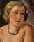 Young Woman with Grey Pearls