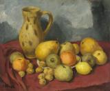 Nature morte aux fruits et � la cruche